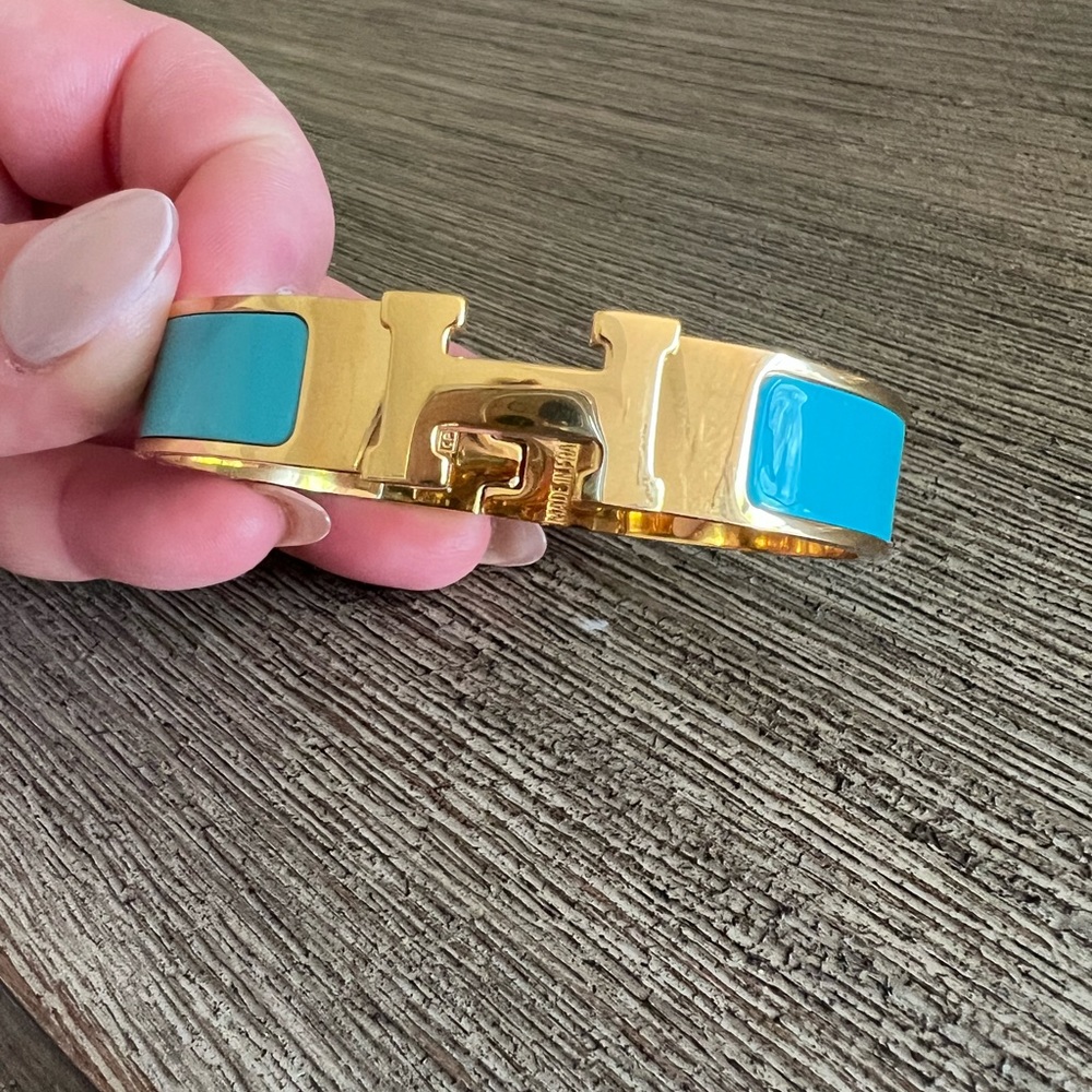 Hermes H- click bracelet